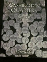 H.E. Harris &amp; Co Washington Quarters State Collection Folder 1999 - 2003 Volume - £7.83 GBP