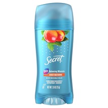 Secret Invisible Solid Antiperspirant and Deodorant, Sweet Nectarine Scent, 2.6  - £13.58 GBP