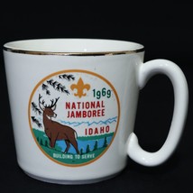 Boy Scouts of America VTG BSA Ceramic Mug Cup 1969 Idaho National Jamboree #10 - £12.78 GBP