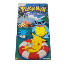 POKEMON VHS Seaside Pikachu Cartoon Animated Animation 1998 Viz Video Game Freak - £11.68 GBP