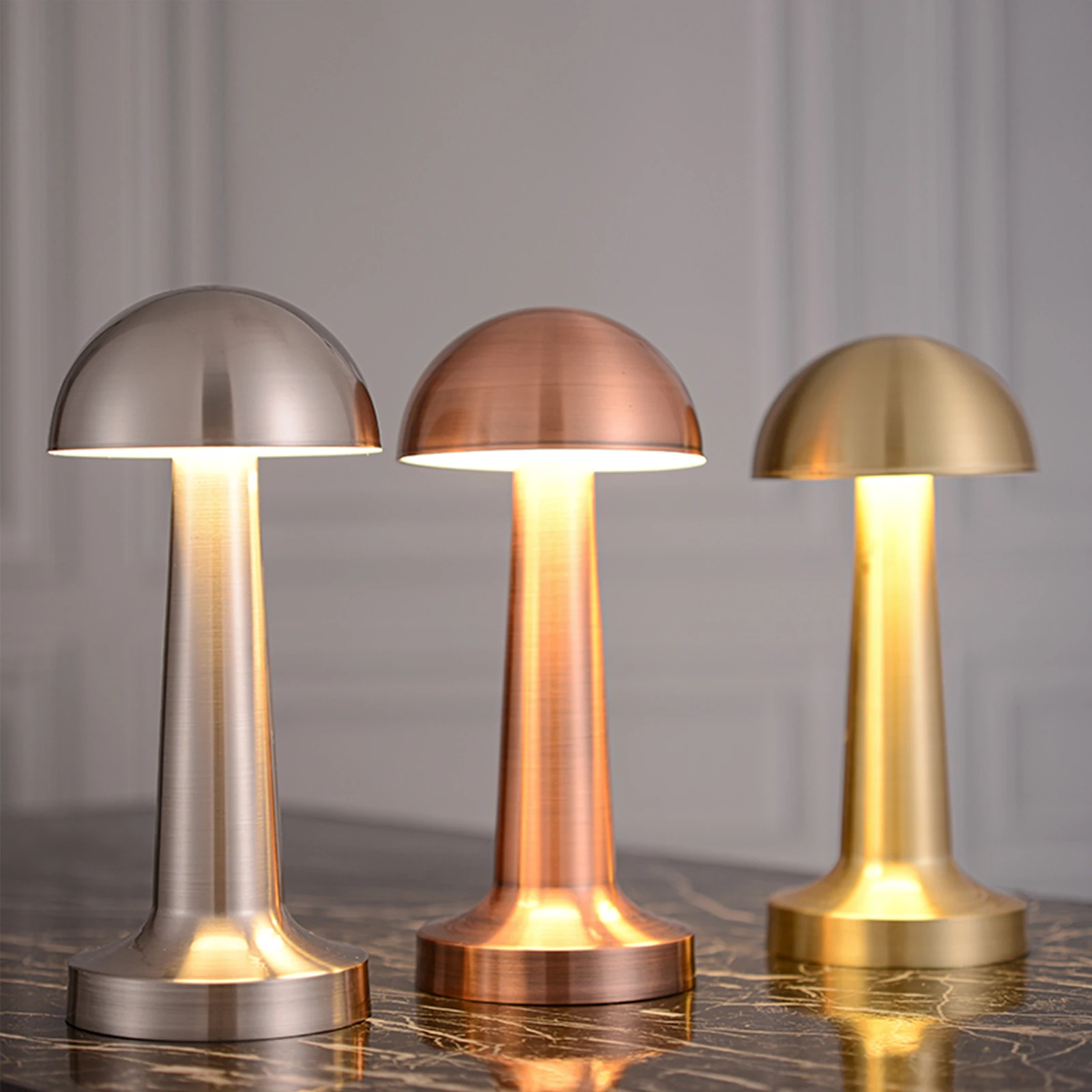 LED Table Lamp 3 Colors Options Modernist Art Deco Lamp Touch Control Co... - £10.33 GBP+
