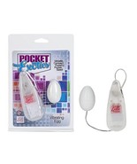 Pocket Exotics Ivory Egg Multispeed 2 Inch Ivory - $221.24 MXN
