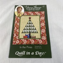 Eleanor Burns Signature In The Pines Quilt in a Day Pattern - $7.53