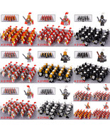 Kingdom Castle Knights Infantry Army Set B Collectible Mini Brick Figure... - $456.33 MXN+