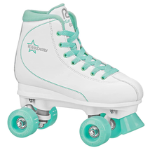 Roller Derby Roller Star 600 Women&#39;S Roller Skates - White/Mint - Size 09 - £69.89 GBP