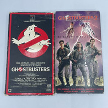 Ghostbusters 1 and 2, I and II (VHS) - Bill Murray, Dan Aykroyd with sleeves - £11.41 GBP