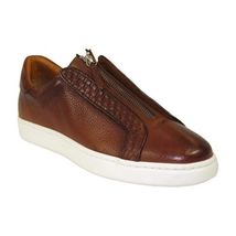 Men's Shoes GENIO Turkey Casual Dress Leather Braided 120198805 Cognac image 3