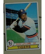 Ron LeFlore, Tigers,  1979  #660 Topps Baseball Card GD COND - £0.77 GBP