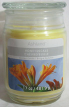 Ashland Scented Candle NEW 17 oz Large Jar Single Wick Spring HONEYSUCKL... - £15.61 GBP