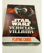Star Wars Vehicles of Villains Playing Cards 55 pc boxed - £10.16 GBP