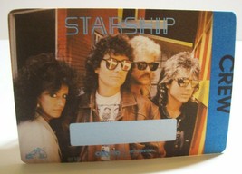 Starship Backstage Pass Knee Deep In The Hoopla Concert Tour Original Rock Crew - £12.45 GBP