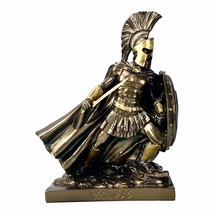 Leonidas Spartan King Warrior Greek Bronze Effect Statue Sculpture Cast ... - $46.71