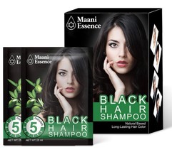 Noni Black Hair Magic Hair color shampoo (25ml x10Sachets) Black hair shampoo - $8.99