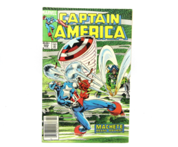 1985 Marvel Comics #302 Captain America Mark Jewlers Insert Military Newstand Ed - £20.08 GBP