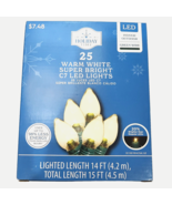 Holiday Time 15&#39; Super Bright Incandescent-Style C7 LED Christmas Lights... - £8.40 GBP
