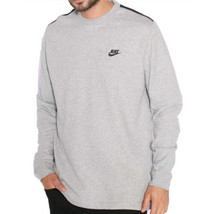 Nike Mens Modern Sweatshirt Size X-Large Color Grey/Black - £64.41 GBP