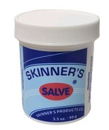 Skinner&#39;s Vaporizing Salve 3.5 oz Jar Mentholated Chest Rub NEW SEALED - $25.25 CAD