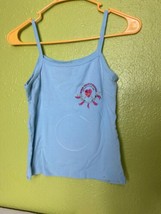 Vintage Women Healing In Recovery 2003 Tank Top Sleeveless Strap Blue N.A. - £15.41 GBP