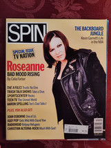 Rare SPIN music Magazine May 1996 90s TV ROSEANNE Aaron Spelling X-Files - £15.86 GBP