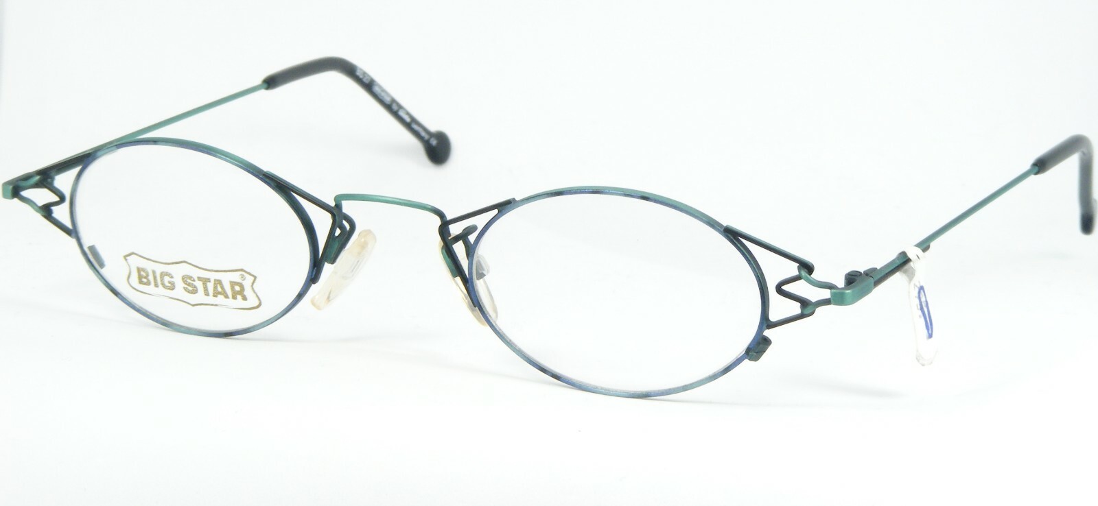 Amendements BIG STAR BS.27 682 Vert/Bleu / Noir Lunettes 44-25-135mm All... - $58.57