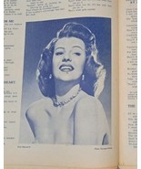 Rita Hayworth &quot;TUNEY TUNES&quot; May 1950 Magazine Disney Cinderella HTF Dutc... - £15.77 GBP