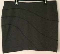 Simply Vera Wang Skirt size XL women Charcoal Gray - £7.98 GBP