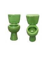 Mexican Toilet ELONGATED Comfort Height Hand Painted - Verde Lima - - $1,940.98 CAD