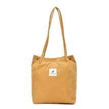 Bags for Women 2023 Corduroy  Bag Reusable Shopping Bags Casual Tote Female Hand - £89.08 GBP