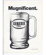 70&#39;s Genesee Beer Print Ad Vintage Roch NY 8.5&quot; x 11&quot; - £15.09 GBP