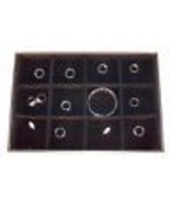 JEWELRY DISPLAY SECTIONAL TRAY show organizer ring case - $9.49