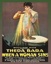 8609.Decoration movie Poster.Home Room wall art design.When a woman sins.Weed - £13.66 GBP+