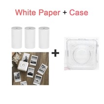 All Peripage A6 Thermal Printer Paper White Color Sticker Blank  Label Semi Tran - £118.52 GBP