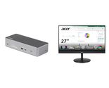 StarTech.com USB C Dock - 4K 60Hz Quad Monitor DisplayPort &amp; HDMI - Univ... - $266.97
