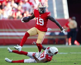 DEEBO SAMUEL 8X10 PHOTO SAN FRANCISCO FORTY NINERS 49ers NFL FOOTBALL VS... - £3.91 GBP