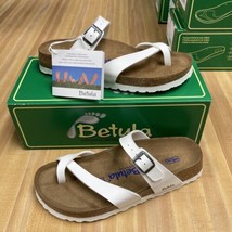 Betula by Birkenstock Mia Sandals Womens Size 7 US Narrow EU 38 Toe Loop - £55.81 GBP