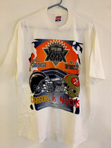 1990&#39;s Trench Single Stitch Super Bowl XXIX SD Chargers SF 49&#39;ers Men&#39;s Sz XL - £74.72 GBP