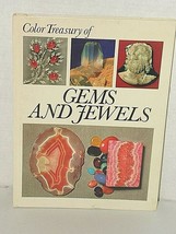Color Treasury of Gem and Jewels by Crescent Book Hardcover 1971 - £5.22 GBP