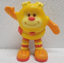 Vintage 1983 Rainbow Brite Light Up Sprite Figure Toy Yellow 3.5&quot; - £45.80 GBP