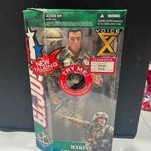 GI Joe Marine Squad Leader With Talking Technology Tested Works Perfect - £19.46 GBP