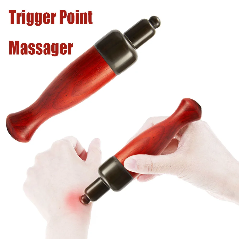 Natural Hot Stone Reflexology Tool Trigger Point Massager Gua Sha Electirc - $77.36+
