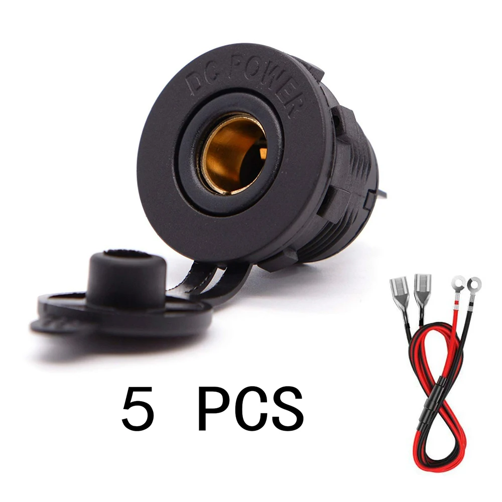 5PCS Motorcycle EU Lighter Power Adapter EU Type Power Adapter with   Motorcycle - £384.45 GBP