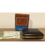 VTG Elgin “Automatic Calendar Travel Alarm” Luminous Clock w/ Box Month/... - $78.39