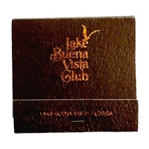 Lake Buena Vista Club Disney Vintage Matchbook Florida Unused Full E34m4 - $458.28 MXN
