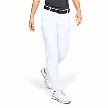 Under Armour Women&#39;s Golf Links Fitted Pant White SZ 0 1326934-100 - £55.05 GBP