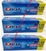 LOT 3 x Crest Pro-Health Fluoride Toothpaste Sensitive & Enamel Shield 2.6 oz Ea - $16.82