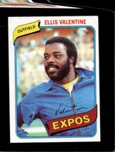 1980 Topps #395 Ellis Valentine Exmt Expos *X14647 - £1.35 GBP