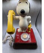 Vintage 1976 The Snoopy and Woodstock Rotary Phone Telephone - €92,95 EUR