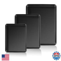 E-far Cookie Baking Sheet Set of 3, Nonstick Metal Sheets Pans Jellyroll... - $41.96