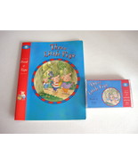 Treasured Tales Three Little Pigs Book &amp; Cassette Tape, P3 Publishing UK... - £14.87 GBP