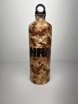 NRA Water Bottle National Rifle Association Metal Desert Camouflage 32oz - $16.82